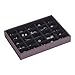 Stackers | Jewelry Box | classic purple & purple velvet stacker set of 4