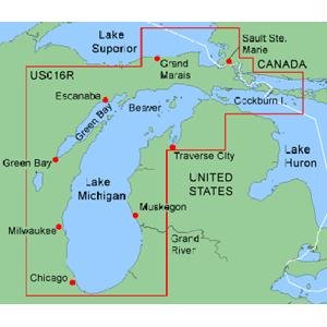 Garmin  Lake Michigan Map Software