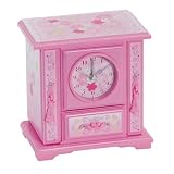 'Ashely' Girl's Musical Jewelry Box and Clock