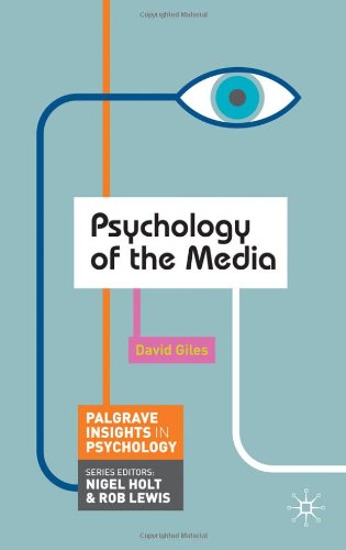 psychology of the media palgrave insights in psychology series