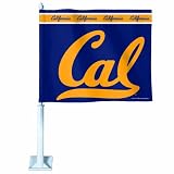 NCAA California Golden Bears Car Flag