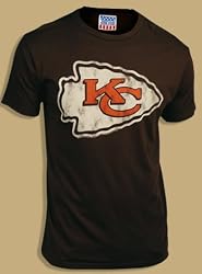 Junk Food NFL Football Kansas City Chiefs Washed Black Men's T-shirt Tee