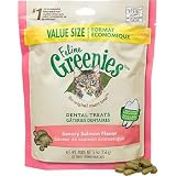 Feline Greenies Dental Treats Savory Salmon for Cats, 5.5-Ounce
