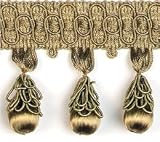 Cherry Loop Tassel Fringe - Sage - 2 3/4in<br><font color=#FF0000>*On Sale*</font><br> 1 Yard