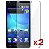2x Samsung Galaxy S2 S 2 II AT&T SGH-i777 Premium Clear LCD Screen Protector ...