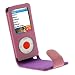 Premium Purple Flip Leather Case for Apple ipod Nano Chromatic 8GB, 16GB 4G (4th Generation)