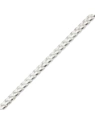 Sterling Silver 4.65mm Franco Chain - 9 Inch