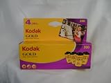 Kodak 603 0100 Gold 200 Color Negative Film (ISO 200) 35mm 24-Exposures 4 Roll Pack