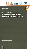 Einf�hrung in die angewandte Logik (Sammlung Goschen)