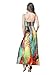 Maggie Tang Sleeveless Slip Print V-Neck Maxi Long Summer Holiday Beach Dress