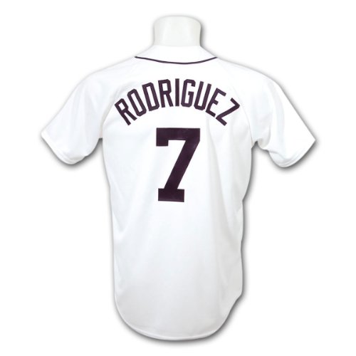 Detroit Tigers Ivan Rodriguez Replica Home MLB Baseball Jersey Size L