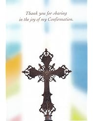 Health and Beauty: Greeting Card Confirmation Thank You "Thank You for Sharing in the Joy of My Confirmation" - Hallmark