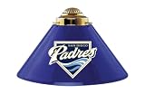 San Diego Padres Billiard Lamp - Three Shade Metal Swags