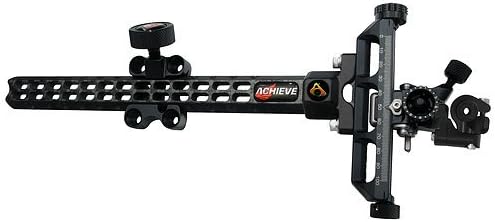 Axcel Archery Sights Achieve Carbon Bar XL Right Hand Compound Sight Extension, Black, 9-Inch by Axcel Archery Sights