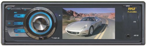 Pyle PLD33MU 3-Inch TFT/LCD Monitor DVD/VCD/MP3/MP4/CDR/SD/USB Player and AM/FM Receiver