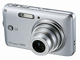 GE-E840s Slim Line 8MP Digital Camera with 4X Optical Zoom (Silver)