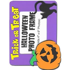 4x6 Photo Halloween Trick or Treat Theme Picture Frame