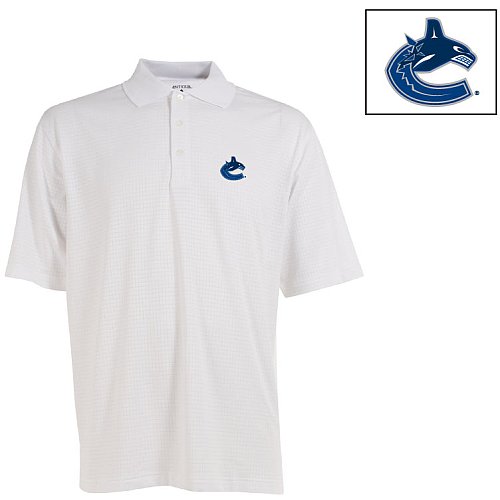 Antigua Vancouver Canucks Power Play Polo Shirt Medium
