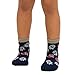 TeeHee Kids Boys Cotton Fashion Fun Crew Socks 6 Pair Pack (6-8Y, Skulls)