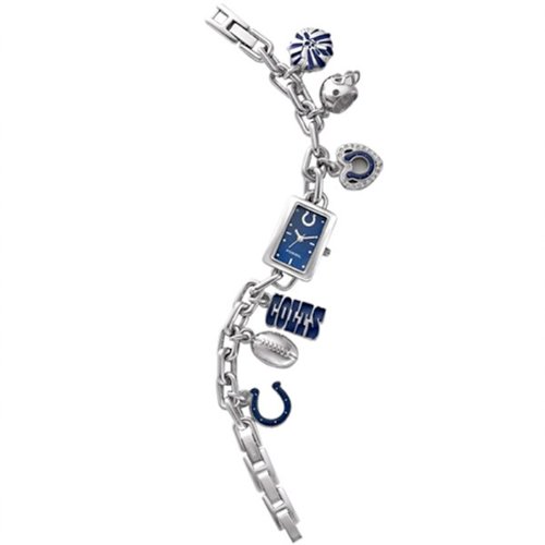 Fossil Indianapolis Colts Charm Bracelet Watch NFL1156