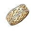 9ct 6mm 2 Tone Celtic Ring