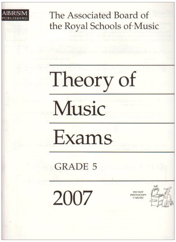 Theory of Music Exams: Grade 5 2007