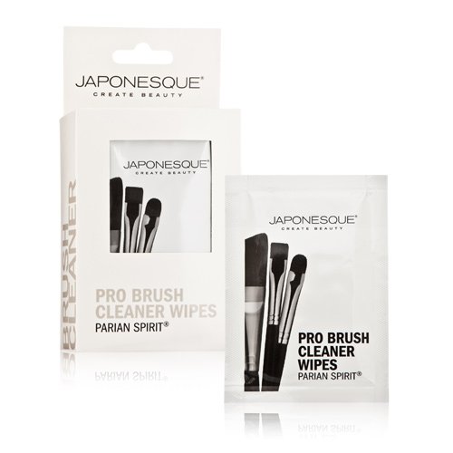 Japonesque Pro Brush Cleaner Wipes 12 count