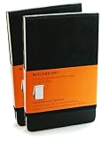 Moleskine Reporter, Small Ruled Notebook 2-Pack - Moleskine Books Exclusive