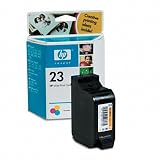 No. 23 print cartridge, hp deskjet, officejet & psc printers, 30 ml, tri-color / HEWC1823D / Sold as 1 Each / Mfr Part # C1823D