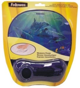 Dolphins Memory Foam Wrist Rest & Mouse Pad