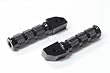 Foot Pegs - Rear Passenger - Honda CBR 600RR 03-11, 1000RR 04-11, 600 F2 F3 F4 F4i 91-06, 900RR 92-99, 929RR 00-01, 954RR 02-03, 1100xx 97-03, 1000F 91-96, VTR 1000 98-03, RVT 1000 RC51 SP1 & SP2, CB1000, VFR 750, VFR 800 - Black
