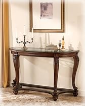 Hot Sale Traditional Dark Brown Norcastle Sofa Table