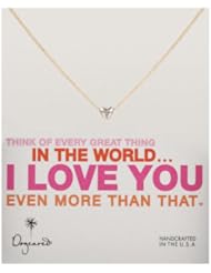 Dogeared Love "Think of Every Great Thing" Heart Bead Necklace, 18"