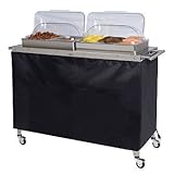 Grand Size Buffet Cart Skirt - Frontgate