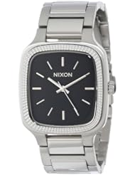 Nixon A362000 shelley black dial stainless steel bracelet women watch NEW