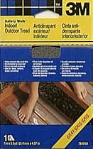 3M 7646NA Safety-Walk Gray Indoor/Outdoor Tread 1-by-180-Inch Roll