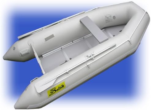 11' Baltik Inflatable Dinghy Boat with Wooden Panel Floor