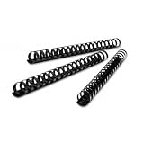 GBC CombBind Binding Spines, 2-Inch Spine Diameter, Black, 425 Sheet Capacity, 50 Spines (4200022)