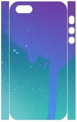 3D iPhone 5,5S Case Paint Splatter iTunes Gift Card Inspired V4, Unique Design Splatter Sexyass, {White}