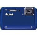 Rollei Sportsline 99 Digitalkamera (14 Megapixel, 4-fach optischer Zoom, 25 mm Weitwinkel, HD Video, 6,85 cm (2,7 Zoll) Display, 5m wasserdicht) blau