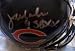 Jim McMahon autographed Chicago Bears mini helmet inscribed SB XX