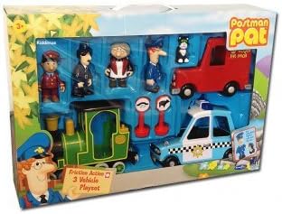 Postman Pat Friction Vehicle Playset