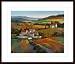 Art Poster Wood Framed Print - Tuscan Sunrise - Artist: Tan Chun- Poster Size: 28 X 34