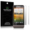 HTC One X/X+ S/S+ V/V+ Screen Protector Case / Guard / Film / Cover By Terrapin (2-in-1 pack, HTC One V)