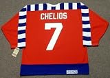 Chris Chelios Chicago Blackhawks 1992 Vintage Throwback Jersey (Medium)