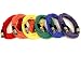 GLS Audio 25ft Mic Cable Cords - XLR Male to XLR Female Colored Cables - 25' Balanced Mike Cord - 6 PACK