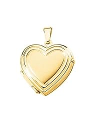 Heart Locket in 14k Yellow Gold