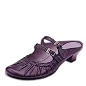 Sabot aus weichem Leder von Comma - Lila