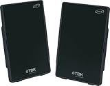 TDK Media｜TDK フラットパネル 2.0chコンパクトスピーカー ブラック色タイプ SP-XA10KK