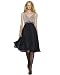 Newport News Beaded Crinkle Chiffon Dress